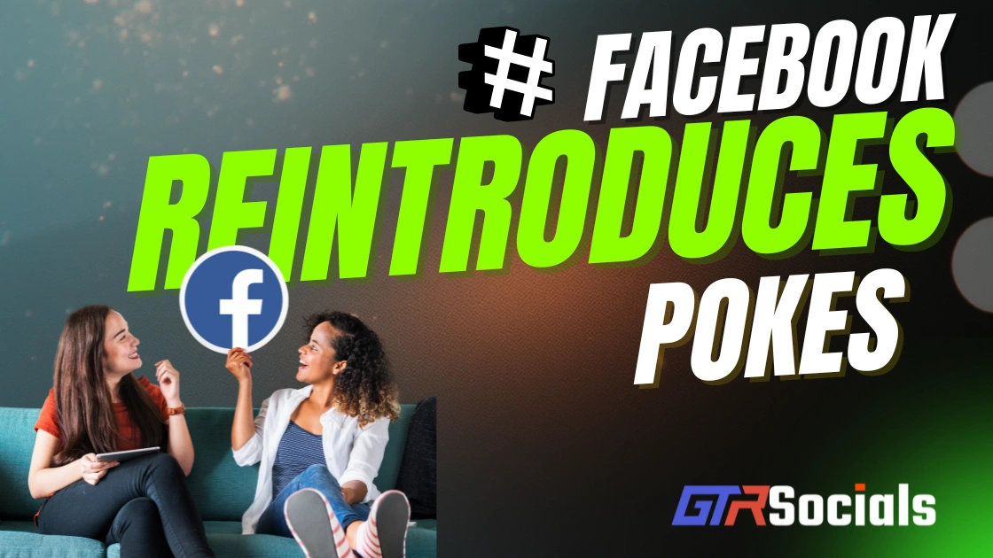 Facebook poke feature interface showing the new gamified poke counter