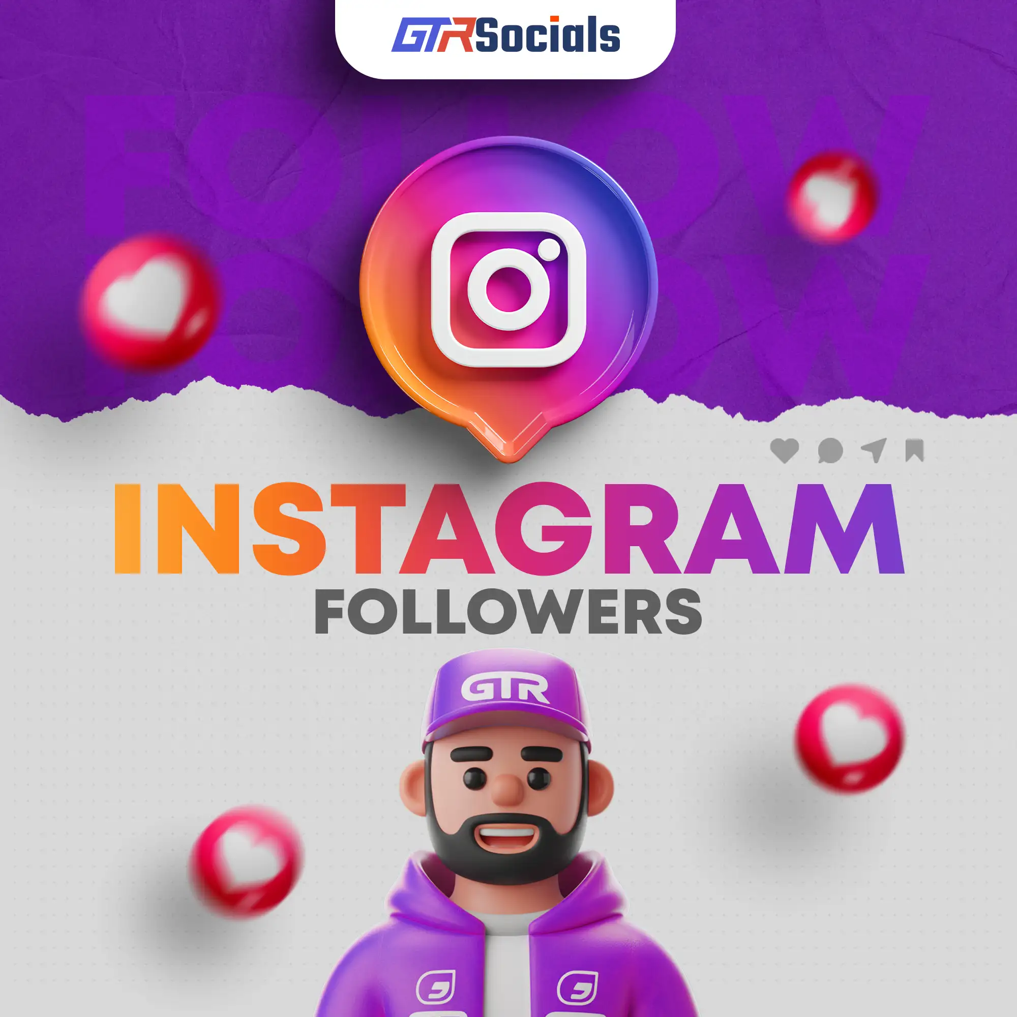 Instagram followers growth instant delivery real followers social media credibility engagement boost profile visibility