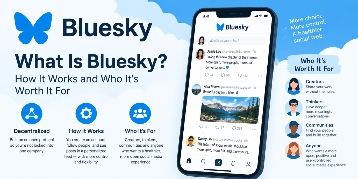 What Is Bluesky? How It Works and Who It’s Worth It For 