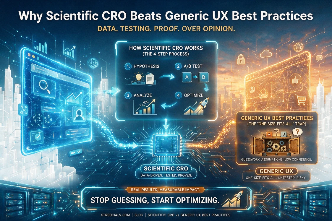 A marketer comparing a landing-page experiment with visitor behavior data before deciding what to change.