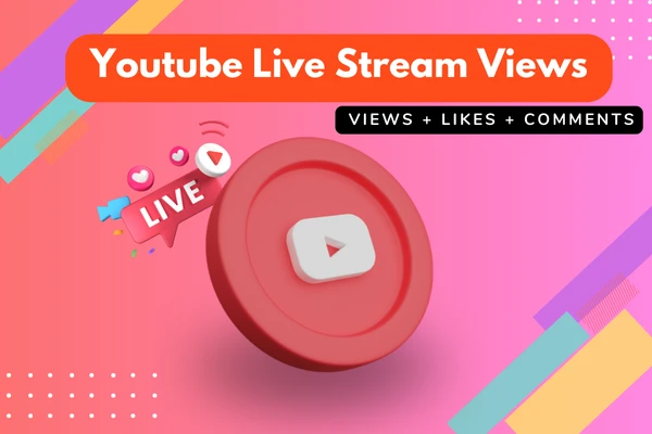 Youtube Live Stream Views service thumbnail