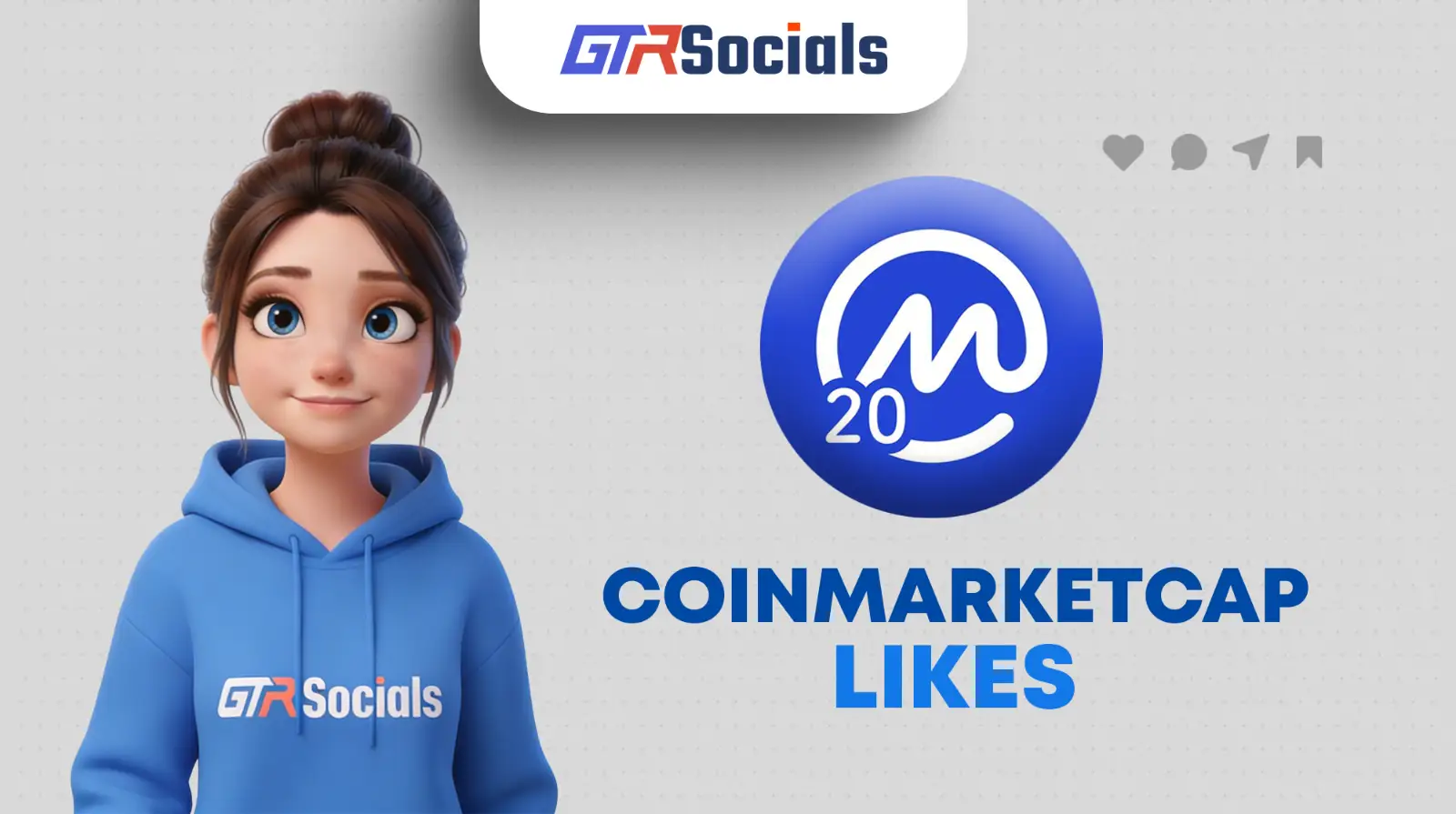 Buy CoinMarketCap likes to boost crypto project engagement, increase investor trust, and build active community signals on CMC