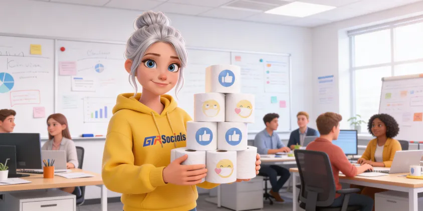 Instagram user creating engaging content for reposts and shares to increase reach