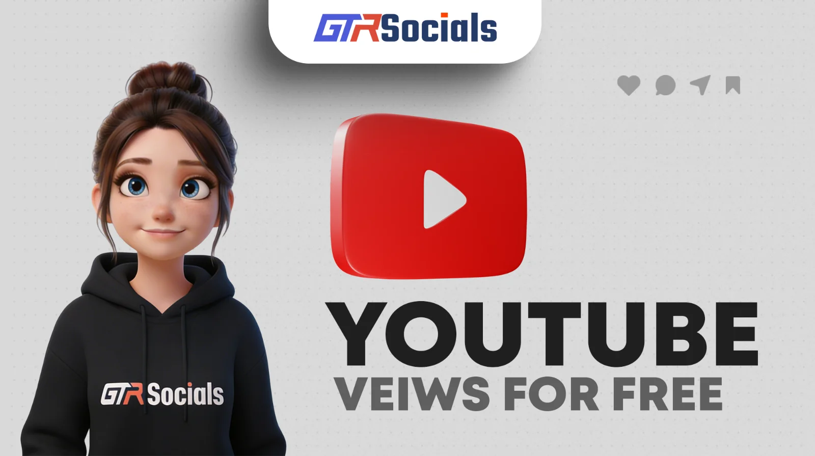 YouTube analytics dashboard showing view count growth, watch time and subscriber metrics for a growing channel