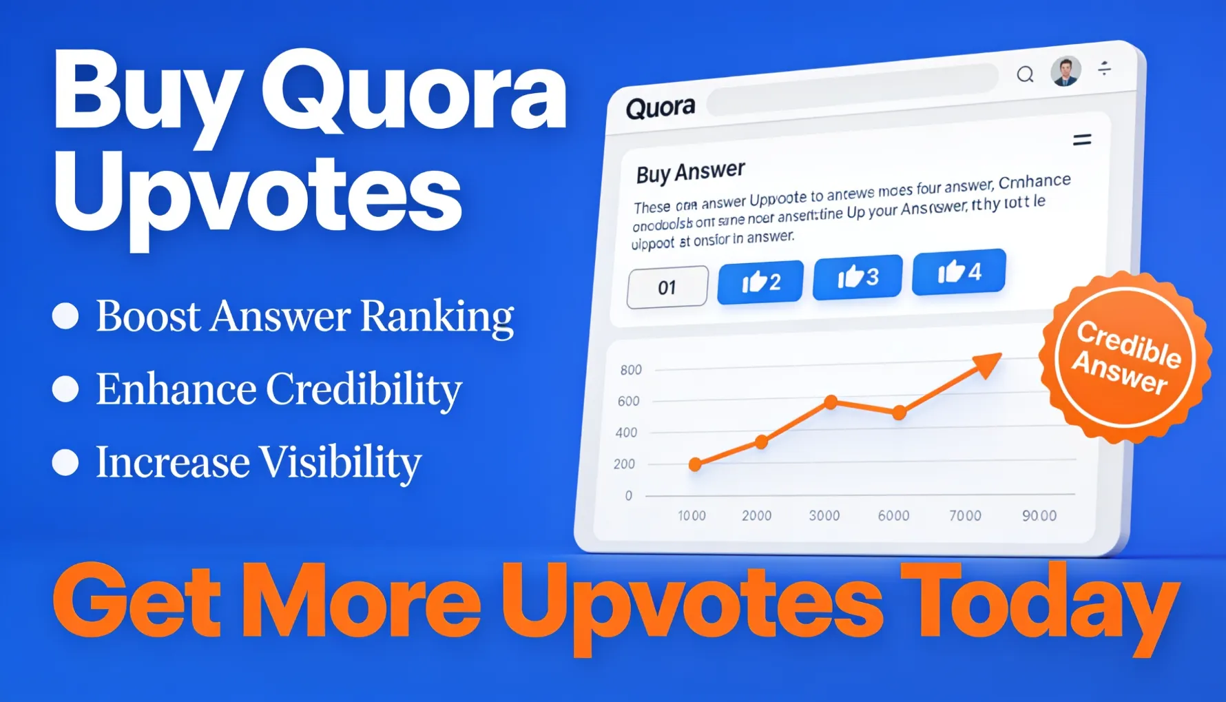 Buy Quora upvotes to boost answer ranking, credibility, and visibility on the platform