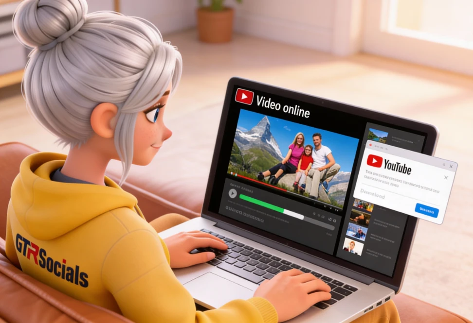 Organized file structure showing downloaded YouTube videos sorted by category in folders for easy management and storage